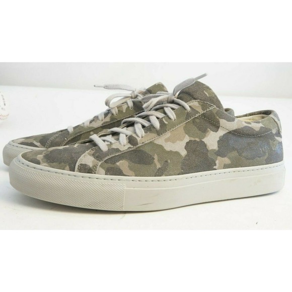 Common Projects Mens Achilles Low Camo Sneaker - Picture 4 of 12